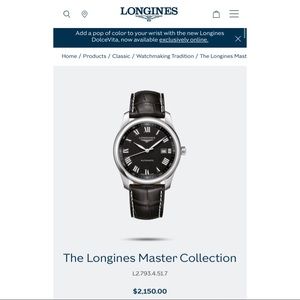 Longines Master Collection Watch